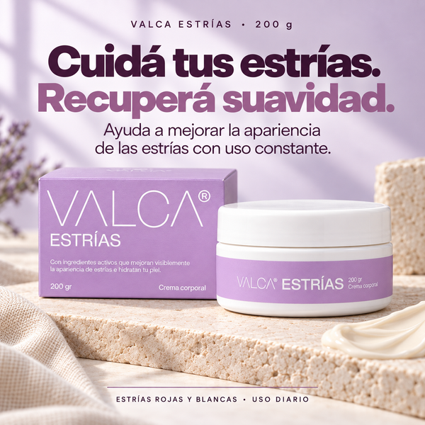 Valca Estrías® | Tratamiento estrias