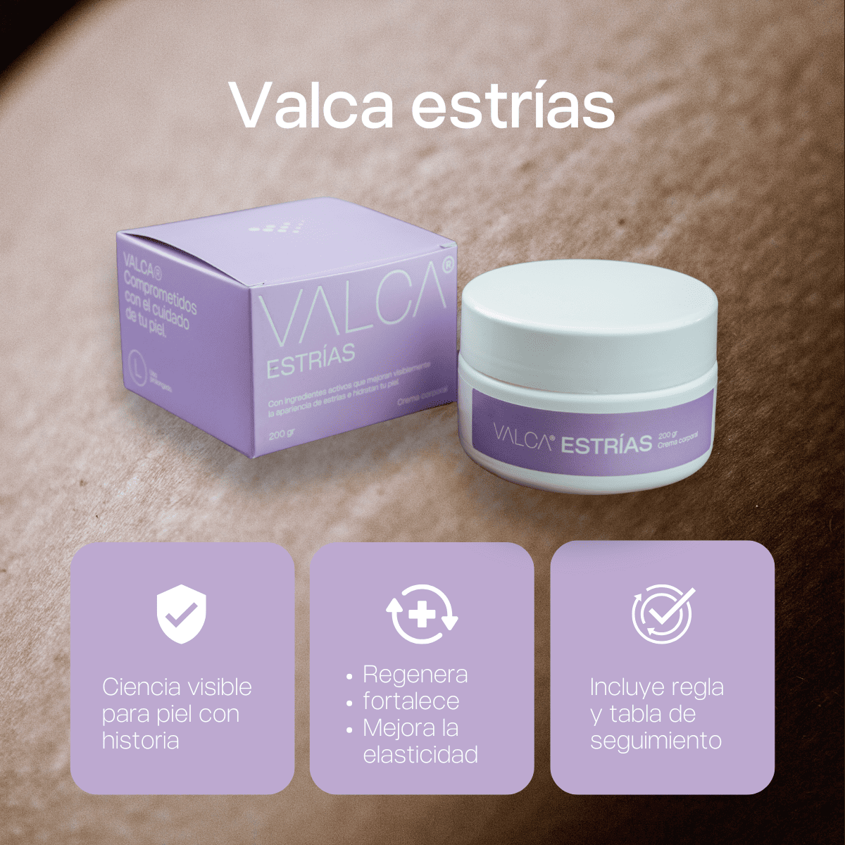 Valca Estrías® | Tratamiento Anti-estrías