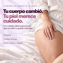 Valca Estrías® | Tratamiento estrias