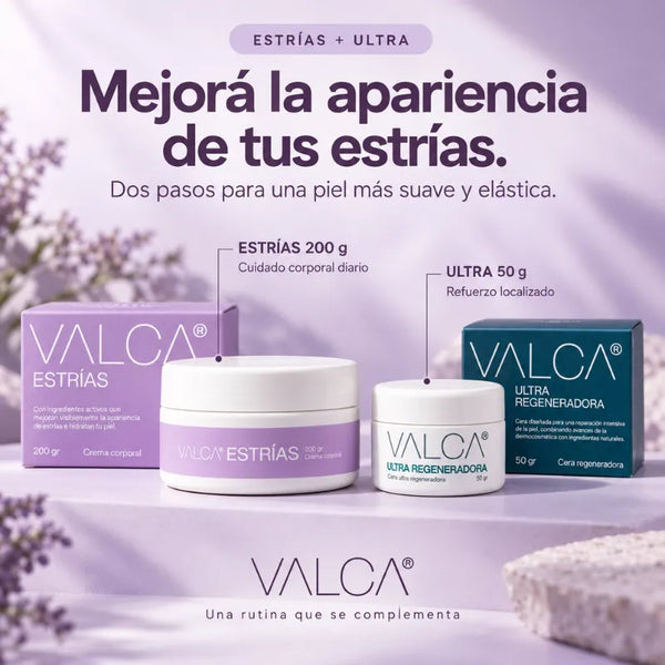 Combo Valca Estrías®+ Ultra regeneradora 50gr