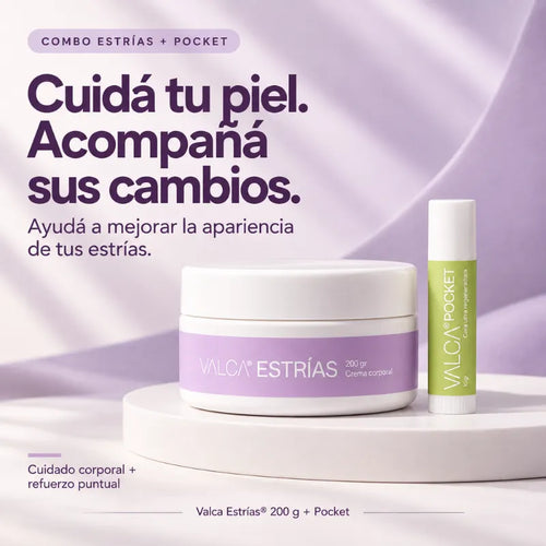 Combo Valca Estrías®+ Valca pocket