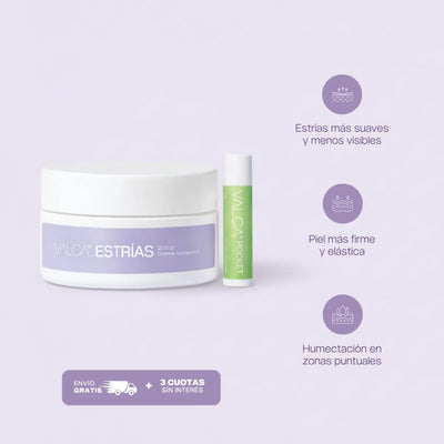 Combo Valca Estrías®+ Valca pocket