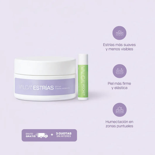 Combo Valca Estrías®+ Valca pocket