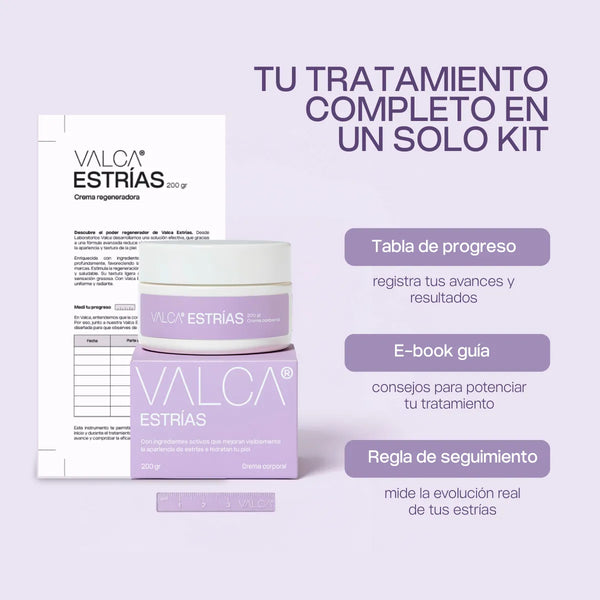 Valca Estrías® | Tratamiento estrias