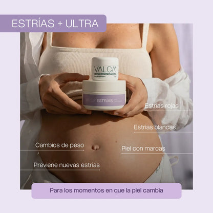 Combo Valca Estrías®+ Ultra regeneradora 50gr HOT SALE