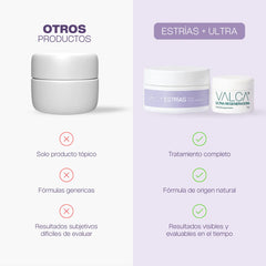 Combo Valca Estrías®+ Ultra regeneradora 50gr (LIVE)