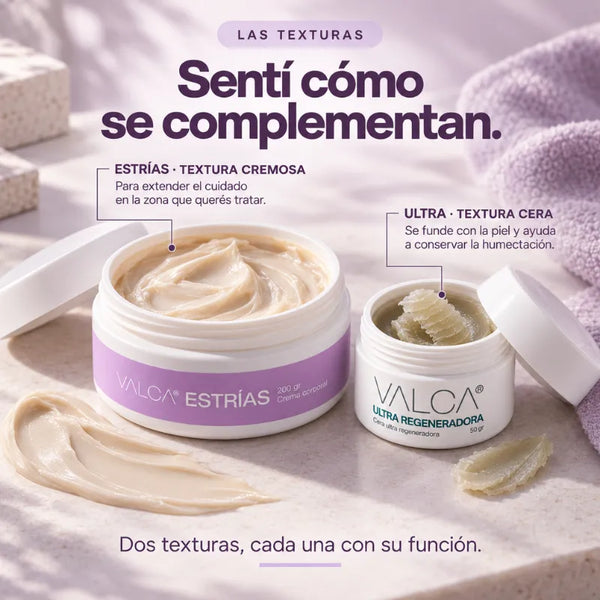 Combo Valca Estrías®+ Ultra regeneradora 50gr