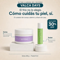 Combo Valca Estrías®+ Valca Pocket - Valca Days
