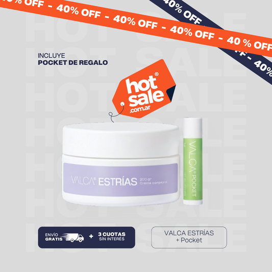 Combo Valca Estrías®+ Valca pocket HOT SALE