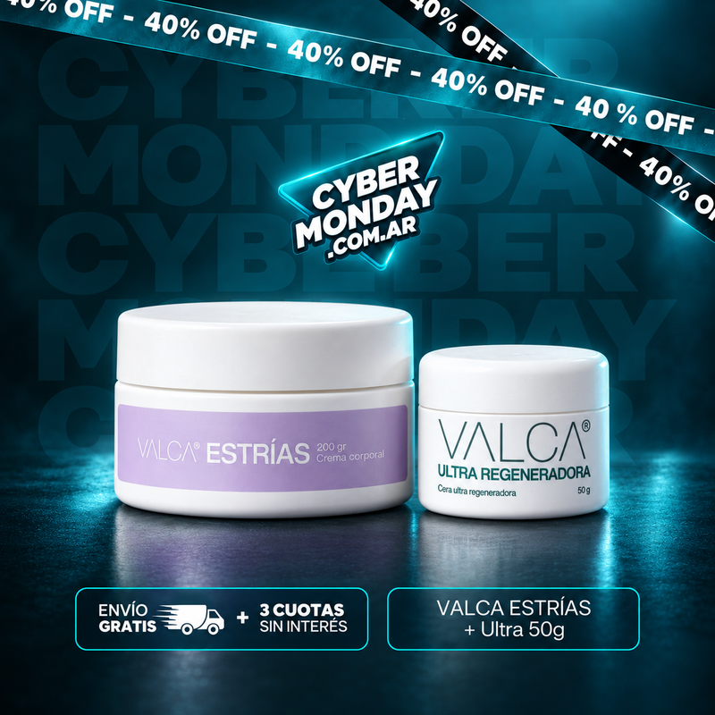 Combo Valca Estrías®+ Ultra regeneradora 50gr